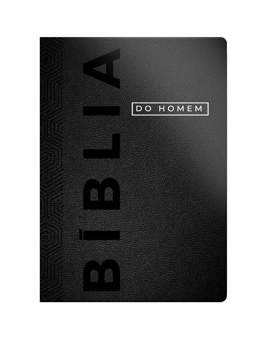 Bíblia do Homem NVI, Letra Grande, Luxo Preta